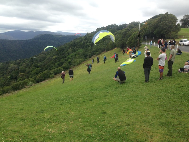 Image result for paragliding mount tamborine