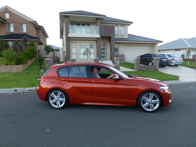 Leaving for work together for first time in new car 1st February.